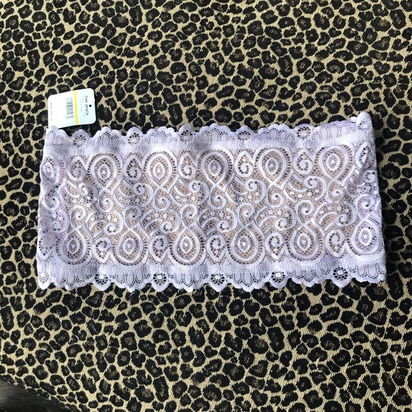 NEW Free People lace reversible seamless bandeau - Picture 2 of 8
